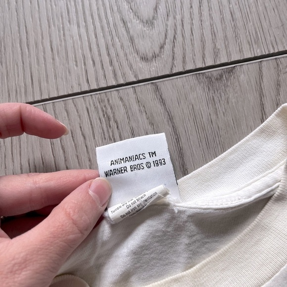 1993 Animaniacs Vintage Single Stitch Warner Bros Single Stitch Tee Size XL - Picture 5 of 9